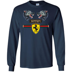 Gucci Ferrari Shirt Men Long Sleeve Shirt