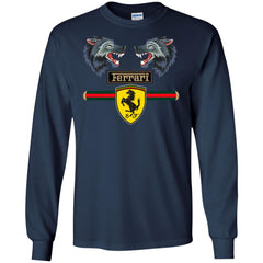 Gucci Ferrari Shirt Men Long Sleeve Shirt Men Long Sleeve Shirt - parenttees