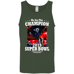 Nfl – Los Angeles Rams We Are The Champion 2019 Super Bowl Football Men Cotton Tank Men Cotton Tank - parenttees