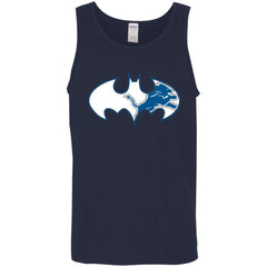 We Are The Detroit Lions Batman Nfl Mashup Men Cotton Tank Men Cotton Tank - parenttees