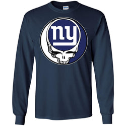 New York Giants Grateful Dead Steal Your Face Football Nfl Shirts Men Long Sleeve Shirt