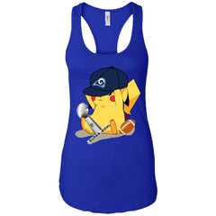 Nfl – Los Angeles Rams Pikachu Super Bowl 2019 Football Women Tank Top Women Tank Top - parenttees