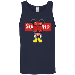 Supreme Robot Mickey Hot T-shirt Men Cotton Tank Men Cotton Tank - parenttees