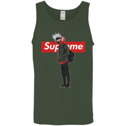 Supreme Naruto Funny Style T-shirt Men Cotton Tank