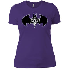 We Are The Oakland Raiders Batman Nfl Mashup Women Cotton T-Shirt Women Cotton T-Shirt - parenttees