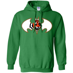 We Are The Cincinnati Bengals Batman Nfl Mashup Pullover Hoodie Sweatshirt Pullover Hoodie Sweatshirt - parenttees