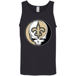 New Orleans Saints Grateful Dead Steal Your Face Football Nfl Shirts Men Cotton Tank