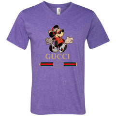 Gucci Mickey Fashion Stylelist Music T-shirt Men V-Neck T-Shirt Men V-Neck T-Shirt - parenttees