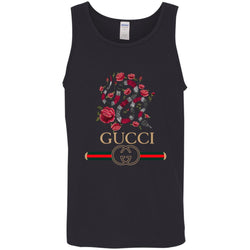 Gucci Logo Snake T-shirt Men Cotton Tank