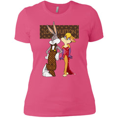 Louis Vuitton Rabbit Love Family T-shirt Women Cotton T-Shirt Women Cotton T-Shirt - parenttees