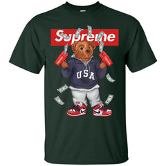 Supreme Bear Hot Trending T-shirt Men Cotton T-Shirt Men Cotton T-Shirt - parenttees