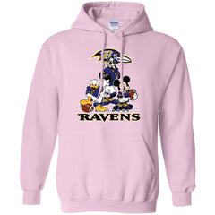 Mickey Mouse Baltimore Ravens American Football Nfl Sports Shirt Pullover Hoodie Sweatshirt Pullover Hoodie Sweatshirt - parenttees