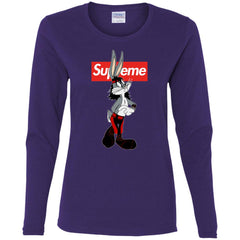 Supreme Rabbit T-shirt Women Long Sleeve Shirt Women Long Sleeve Shirt - parenttees