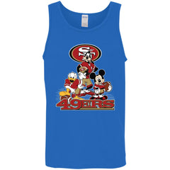 Mickey Mouse San Francisco 49ers American Football Nfl Sports Shirt Men Cotton Tank Men Cotton Tank - parenttees