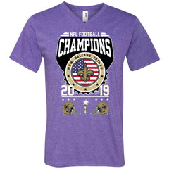 Nfl – Football Champions New Orleans Saints Super Bowl 2019 Men V-Neck T-Shirt Men V-Neck T-Shirt - parenttees