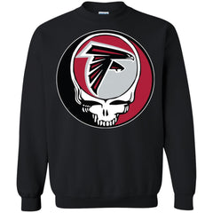 Atlanta Falcons Grateful Dead Steal Your Face Football Nfl Shirts Crewneck Pullover Sweatshirt Crewneck Pullover Sweatshirt - parenttees