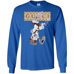 Gucci Rabbit Smoking Tshirt Men Long Sleeve Shirt Men Long Sleeve Shirt - parenttees