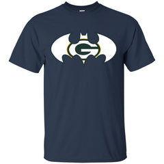 We Are The Green Bay Packers Batman Nfl Mashup Men Cotton T-Shirt Men Cotton T-Shirt - parenttees