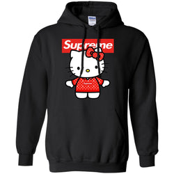 Supreme Hello Kitty Loves T-shirt Pullover Hoodie Sweatshirt