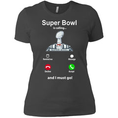 Nfl - Super Bowl Is Calling And I Must Go Kansas City Chiefs 2019 Football Women Cotton T-Shirt Women Cotton T-Shirt - parenttees