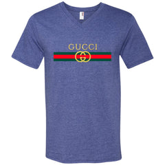 Gucci Logo Vintage Inspired Trend Men V-Neck T-Shirt Men V-Neck T-Shirt - parenttees