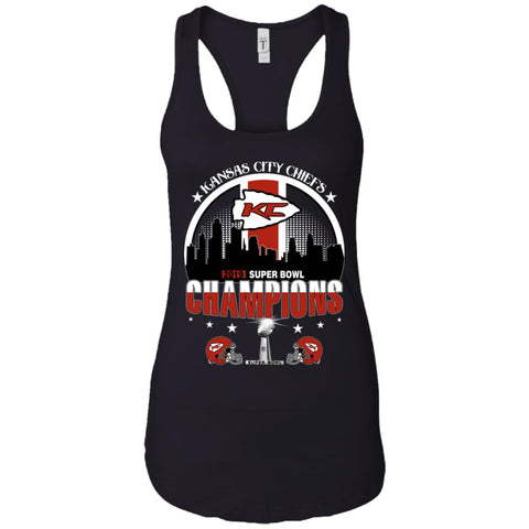 Nfl – Kansas City Chiefs 2019 Super Bowl Champions Football Women Tank Top Black / X-Small Women Tank Top - parenttees