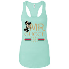 Mr Mickey Gucci Couple Disney Shirt Valentine's Day T-shirt Women Tank Top Women Tank Top - parenttees