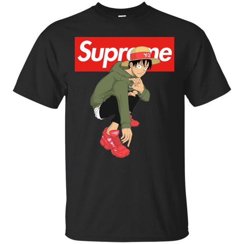 Supreme One Piece Y3 T-shirt Men Cotton T-Shirt Black / S Men Cotton T-Shirt - parenttees