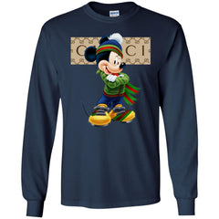 Gucci Trending Mickey T-shirt Men Long Sleeve Shirt Men Long Sleeve Shirt - parenttees