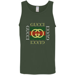 Gucci Logo Gift T-shirt Men Cotton Tank