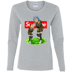 Supreme Rick And Morty Best T-shirt Women Long Sleeve Shirt