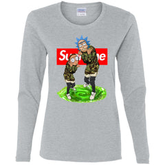 Supreme Rick And Morty Best T-shirt Women Long Sleeve Shirt Women Long Sleeve Shirt - parenttees