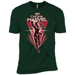 Marvel Captain Marvel Retro Style Flight Men Short Sleeve T-Shirt