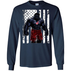 Giants Hulk Cleveland Indians T-shirt Flag Men Long Sleeve Shirt Men Long Sleeve Shirt - parenttees