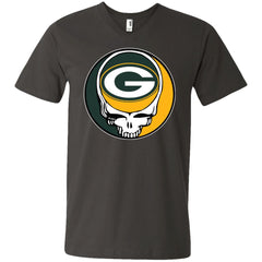 Green Bay Packer Grateful Dead Steal Your Face Football Nfl Shirts Men V-Neck T-Shirt Men V-Neck T-Shirt - parenttees