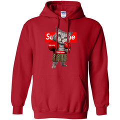 Supreme Boxing Cat Best Funny T-shirt Pullover Hoodie Sweatshirt Pullover Hoodie Sweatshirt - parenttees