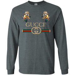 Gucci T-shirt Minion Funny Film T-shirt Men Long Sleeve Shirt Men Long Sleeve Shirt - parenttees