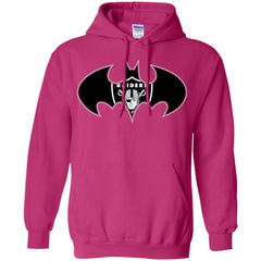 We Are The Oakland Raiders Batman Nfl Mashup Pullover Hoodie Sweatshirt Pullover Hoodie Sweatshirt - parenttees