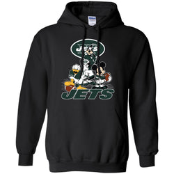 Mickey Mouse New York Jets American Football Nfl Sports Shirt Pullover Hoodie Sweatshirt