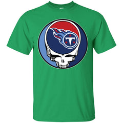 Tennessee Titans Grateful Dead Steal Your Face Football Nfl Shirts Men Cotton T-Shirt Men Cotton T-Shirt - parenttees