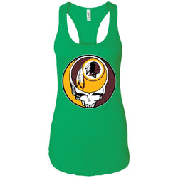 Washington Redskins Grateful Dead Steal Your Face Football Nfl Shirts Women Tank Top