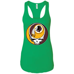 Washington Redskins Grateful Dead Steal Your Face Football Nfl Shirts Women Tank Top Women Tank Top - parenttees