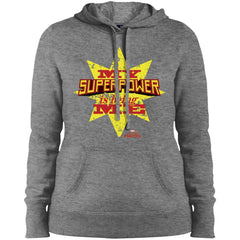 Captain Marvel My Superpower Is Being Me Women Hooded Sweatshirt Women Hooded Sweatshirt - parenttees