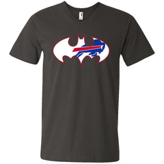 We Are The Buffalo Bills Batman Nfl Mashup Men V-Neck T-Shirt Men V-Neck T-Shirt - parenttees