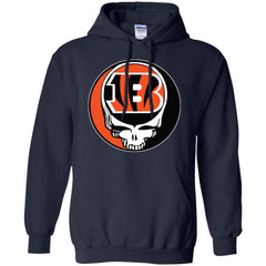 Cincinnati Bengals Grateful Dead Steal Your Face Football Nfl Shirts Pullover Hoodie Sweatshirt Pullover Hoodie Sweatshirt - parenttees