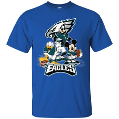 Mickey Mouse Philadelphia Eagle American Football Nfl Sports Shirt Men Cotton T-Shirt Men Cotton T-Shirt - parenttees