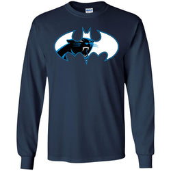 We Are The Carolina Panthers Batman Nfl Mashup Men Long Sleeve Shirt