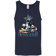 Mickey Mouse Dallas Cowboys American Football Nfl Sports Shirt Men Cotton Tank Men Cotton Tank - parenttees