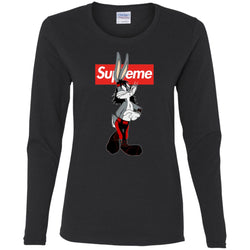 Supreme Rabbit T-shirt Women Long Sleeve Shirt