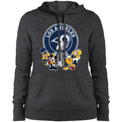 Los Angeles Rams Super Bowl 2019 Mickey Minnie Mouse Donald Daisy Duck Football Nfl Women Hooded Sweatshirt Women Hooded Sweatshirt - parenttees